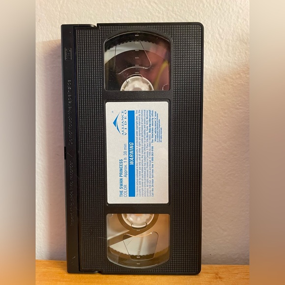 🦢 Vintage The Swan Princess 1995 John Cleese Jack Palance Sandy Duncan VHS 🦢 - Picture 2 of 5